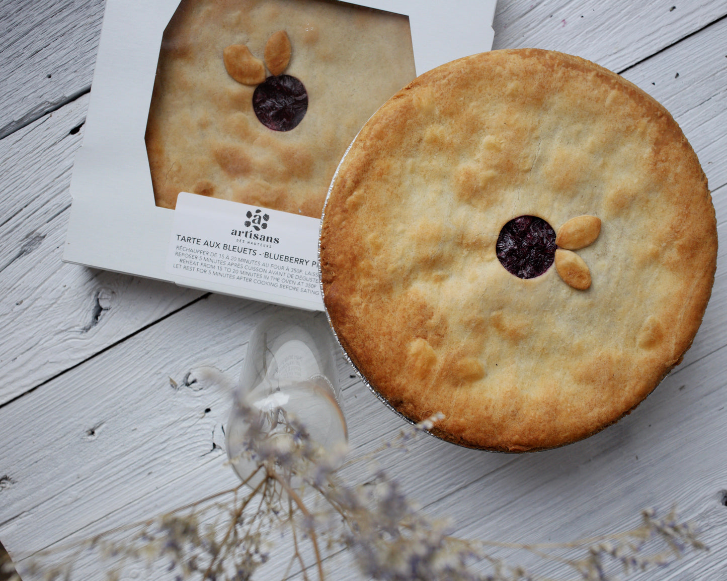 Tarte aux Bleuets Maison