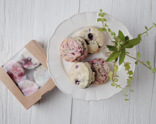 Box of 8 homemade scones – ready to bake at home