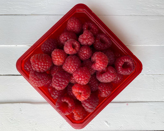 Small basket- Raspberries